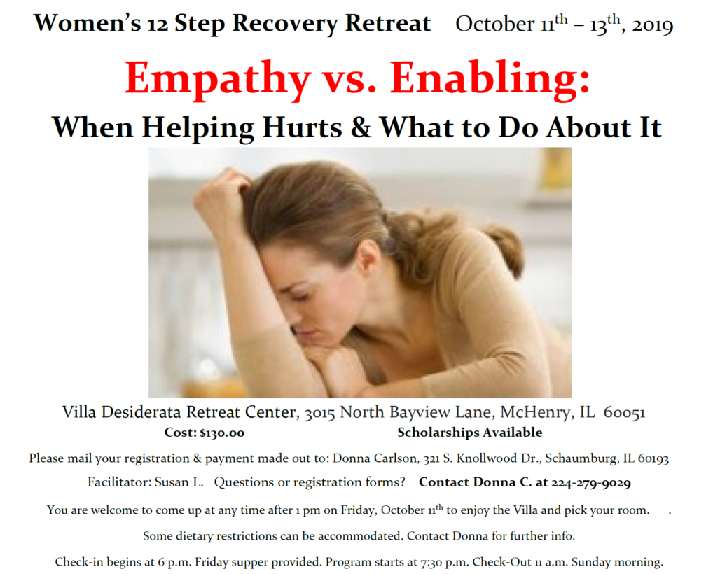 Women's 12-step Recovery Retreat